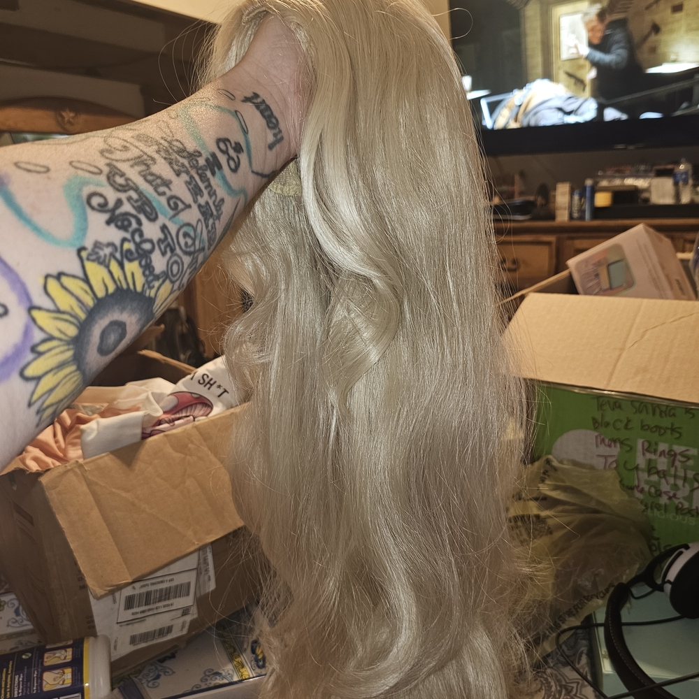 Blonde Wavy Wig